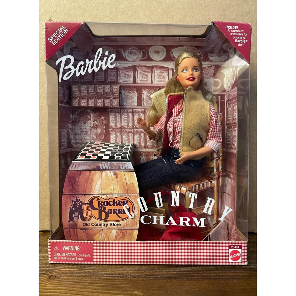 Vintage Cracker Barrel Barbie Doll 2000 Special Edition‎ (26464) - NEW